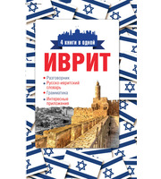 599475_Иврит.  4 книги в одной:  разговорник,  русско-ивритский словарь,  грамматика,  интересные приложения